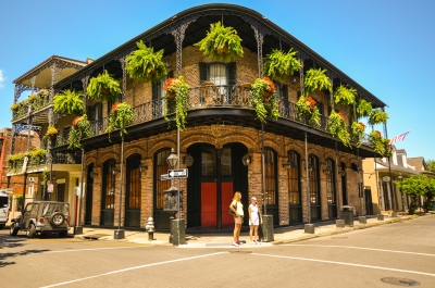 French Quarter in New Orleans (USA-Reiseblogger / Pixabay)  Public Domain 
Infos zur Lizenz unter 'Bildquellennachweis'
